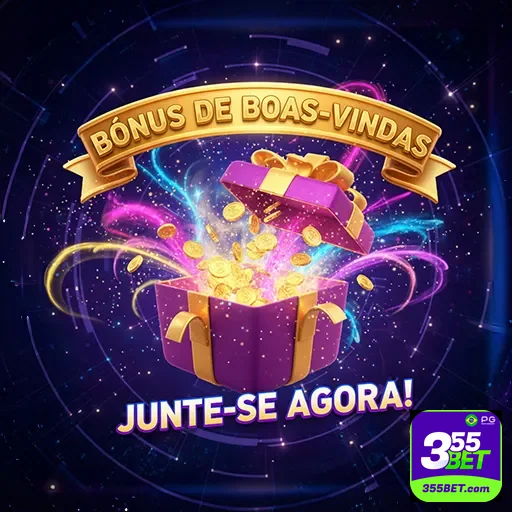 Imagem promocional da 355bet destacando o bônus de 07, com elementos visuais relacionados a apostas e o site 355bet