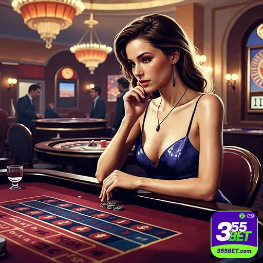 Imagem promocional do 355bet, destaque para o casino online com jogos variados, promovendo diversão e apostas confiáveis