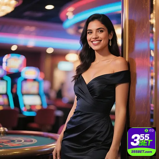 Jogador segurando fichas de cassino, roleta ao fundo