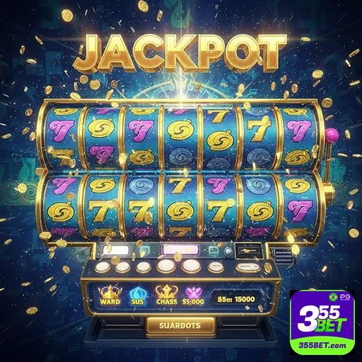 Imagem de jogos de caça-níqueis no 355bet, plataforma de apostas e jogos online com slots variados.