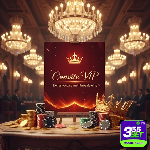 Imagem promocional do 355bet destacando o programa VIP 06 do site 355bet com destaque para benefícios exclusivos.